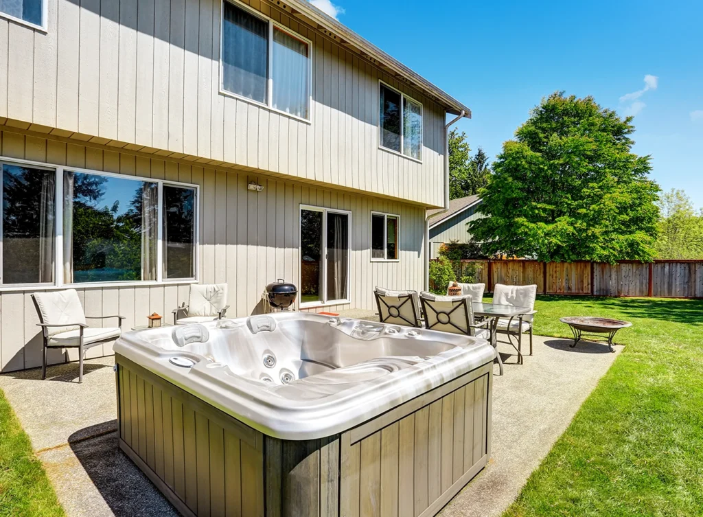 hot tub concrete pads pana il and central il