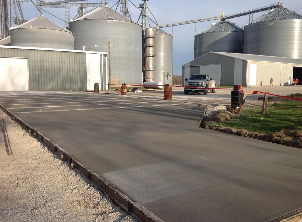 commercial concrete slab installation central il