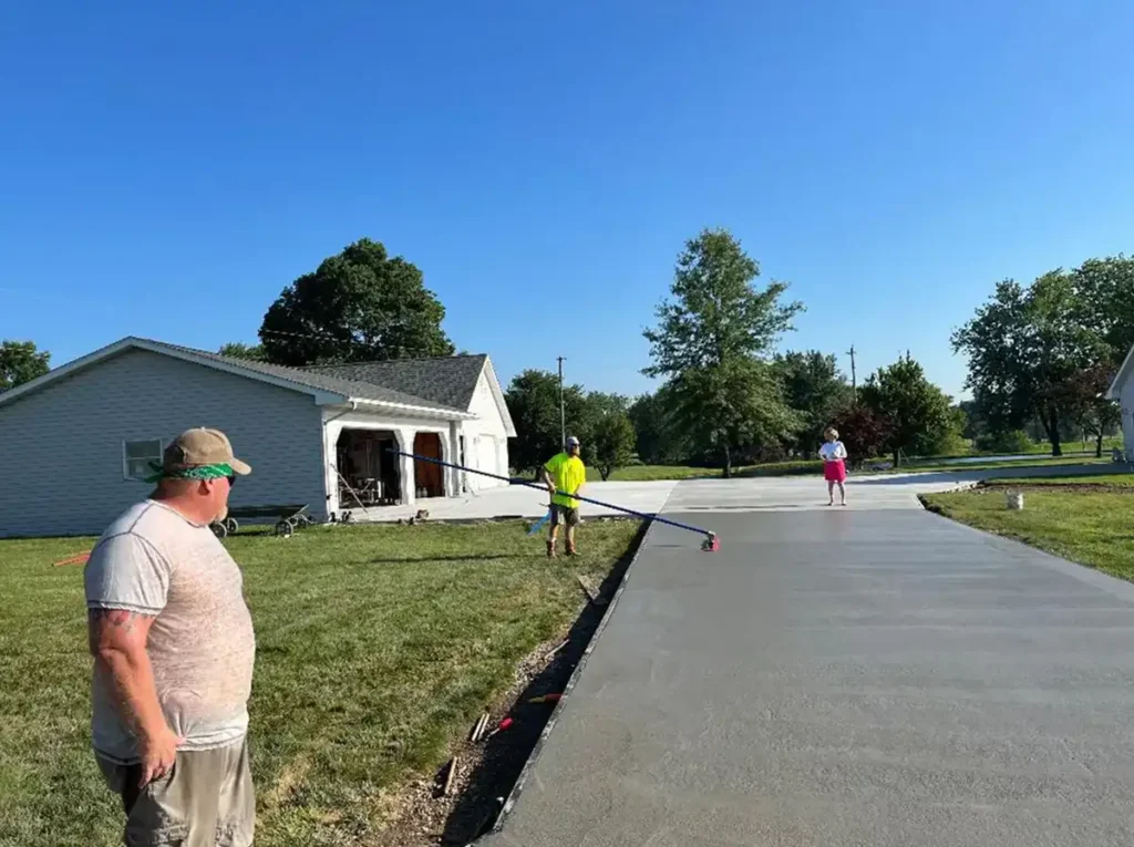 Workhorse Concrete - Decatur, IL Durable Residential Concrete Driveways